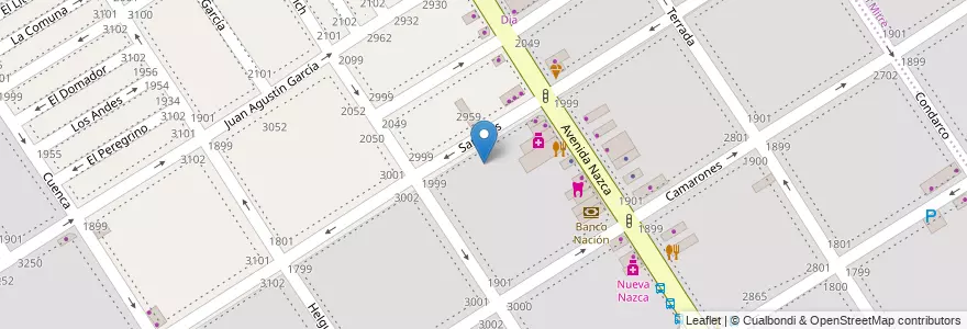 Mapa de ubicacion de Escuela Primaria Común 07 Jorge Newbery, Villa Santa Rita en Argentine, Ciudad Autónoma De Buenos Aires, Buenos Aires, Comuna 11.