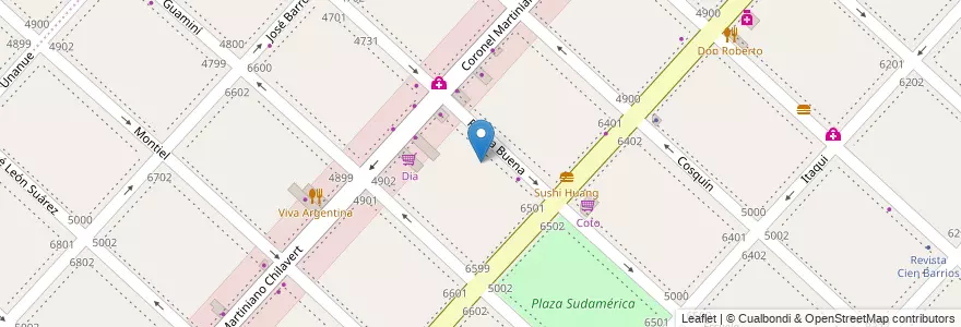 Mapa de ubicacion de Escuela Primaria Común 13 Doctor Alfredo Lanari, Villa Riachuelo en Argentine, Ciudad Autónoma De Buenos Aires, Buenos Aires, Comuna 8.