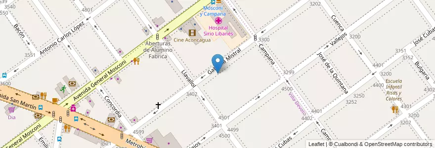 Mapa de ubicacion de Escuela Primaria Común 16 Ricardo Rojas, Villa Devoto en Argentina, Ciudad Autónoma De Buenos Aires, Buenos Aires, Comuna 11.