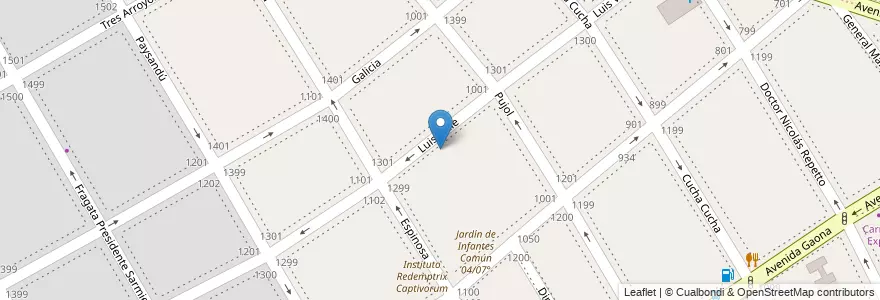 Mapa de ubicacion de Escuela Primaria Común 19 Galicia, Caballito en アルゼンチン, Ciudad Autónoma De Buenos Aires, ブエノスアイレス, Comuna 6.
