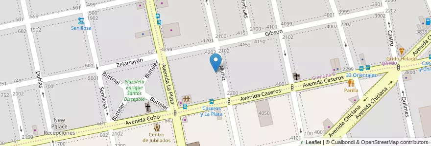 Mapa de ubicacion de Escuela Primaria Común 20 Eloy Fernández Alonso, Boedo en Аргентина, Буэнос-Айрес, Comuna 5, Comuna 4, Буэнос-Айрес.