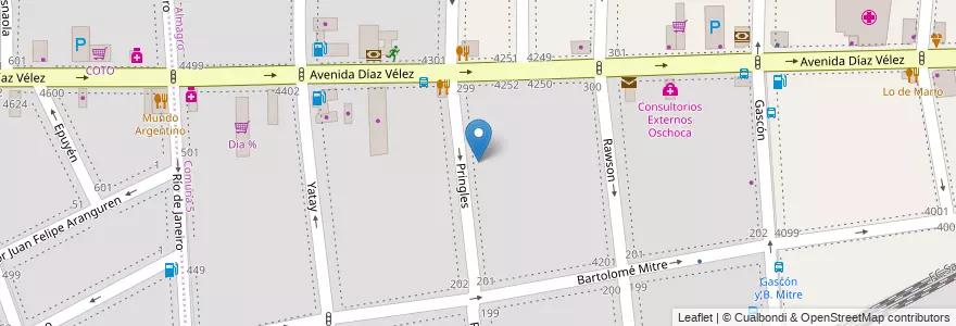 Mapa de ubicacion de Escuela Primaria Común 23 Gral. Belgrano, Almagro en Argentina, Autonomous City Of Buenos Aires, Comuna 5, Autonomous City Of Buenos Aires.