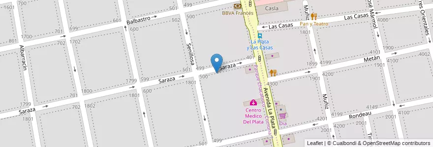 Mapa de ubicacion de Escuela Primaria Común 24 Doctor Florian Oliver, Parque Chacabuco en Arjantin, Ciudad Autónoma De Buenos Aires, Buenos Aires.