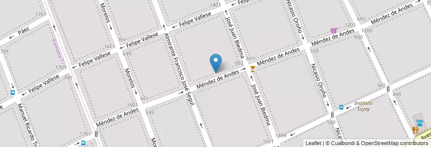 Mapa de ubicacion de Escuela Primaria Común 25 República de Guatemala, Caballito en Argentina, Autonomous City Of Buenos Aires, Comuna 7, Autonomous City Of Buenos Aires, Comuna 6.