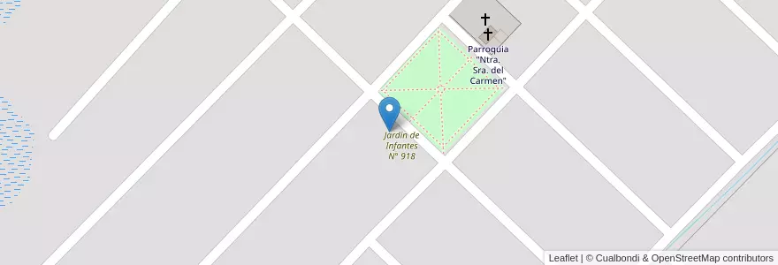 Mapa de ubicacion de Escuela Primaria N* 10 en Argentine, Province De Buenos Aires, Partido De Nueve De Julio, Cuartel Dennehy, Marcelino Ugarte.