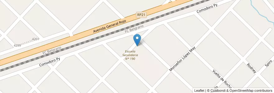 Mapa de ubicacion de Escuela Primaria N* 160 en Argentina, Buenos Aires, Partido De La Matanza, Gregorio De Laferrere.