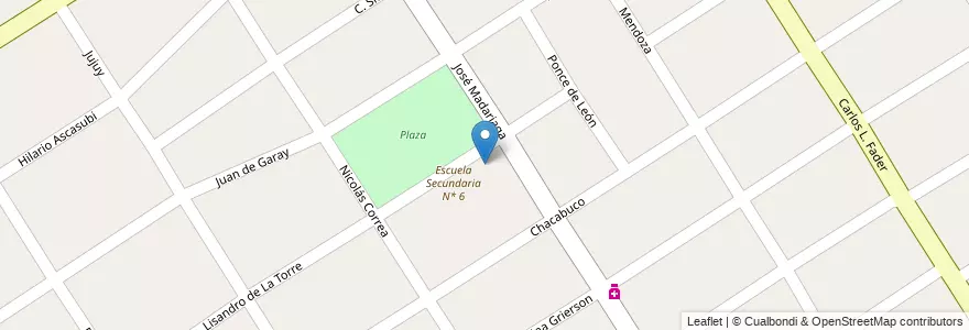 Mapa de ubicacion de Escuela Primaria N* 19 en Argentina, Provincia Di Buenos Aires, Partido De Esteban Echeverría, Luis Guillón.
