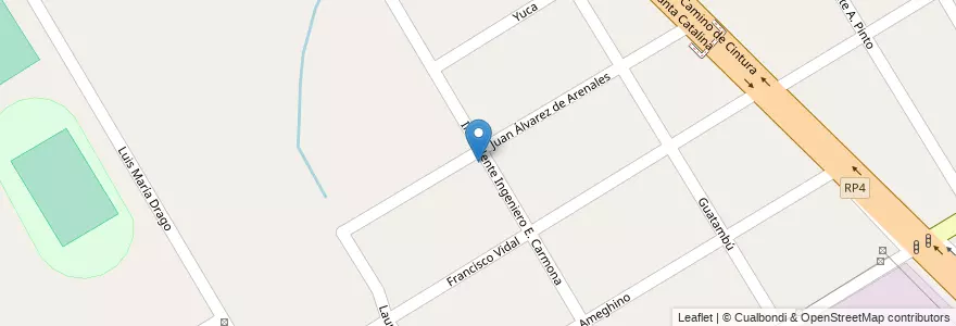 Mapa de ubicacion de Escuela Primaria N* 56 en Аргентина, Буэнос-Айрес, Partido De Almirante Brown, Burzaco.