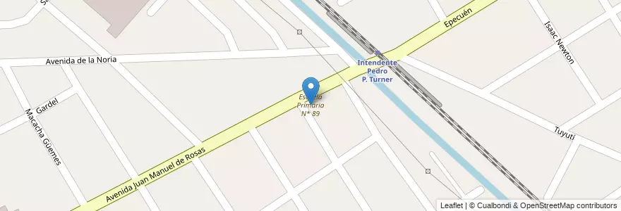 Mapa de ubicacion de Escuela Primaria N* 89 en Argentina, Buenos Aires, Partido De Lomas De Zamora, Ingeniero Budge.