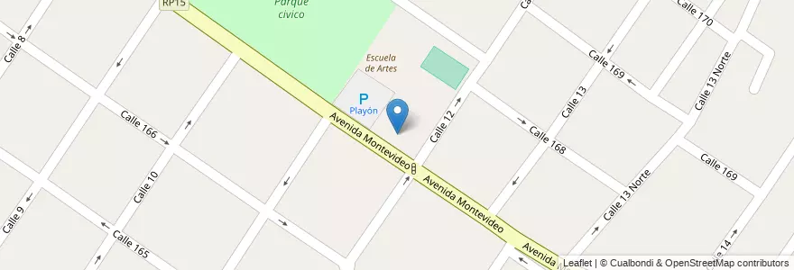 Mapa de ubicacion de Escuela Primaria Nº 2 en Arjantin, Buenos Aires, Partido De Berisso.