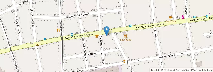 Mapa de ubicacion de Escuela Primaria p/Adultos 14 Joaquín Víctor González, Caballito en Argentinien, Ciudad Autónoma De Buenos Aires, Buenos Aires, Comuna 6.