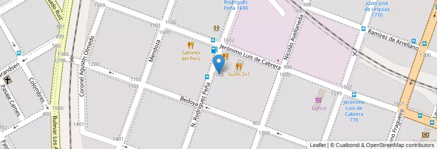 Mapa de ubicacion de ESCUELA PROVINCIA DE FORMOSA en Argentinien, Provinz Córdoba, Departamento Capital, Pedanía Capital, Córdoba, Municipio De Córdoba.