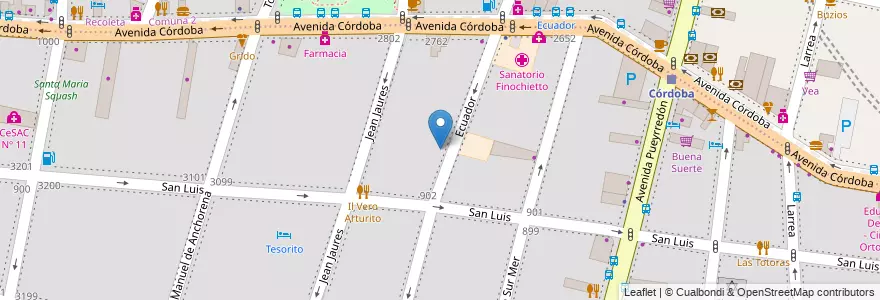 Mapa de ubicacion de Escuela Religiosa Israelita Argentina, Balvanera en 阿根廷, Ciudad Autónoma De Buenos Aires, 布宜诺斯艾利斯.