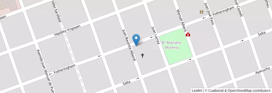 Mapa de ubicacion de Escuela Salesiana "Santo Domingo Savio" en Аргентина, Формоса, Departamento Formosa, Municipio De Formosa, Formosa.