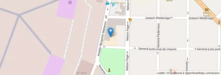 Mapa de ubicacion de Escuela Secundaria Básica (ESB) Nº 35 en 아르헨티나, 부에노스아이레스주, Partido De Morón, El Palomar.