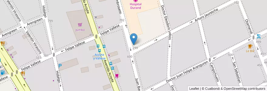 Mapa de ubicacion de Escuela Superior de Enfermería Dra. Cecilia Grierson sede, Caballito en Argentine, Ciudad Autónoma De Buenos Aires, Buenos Aires, Comuna 6.
