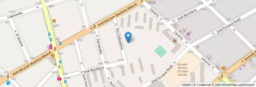 Mapa de ubicacion de Escuela Técnica 08 Paula Albarracín de Sarmiento, Parque Avellaneda en Аргентина, Буэнос-Айрес, Comuna 9, Буэнос-Айрес.