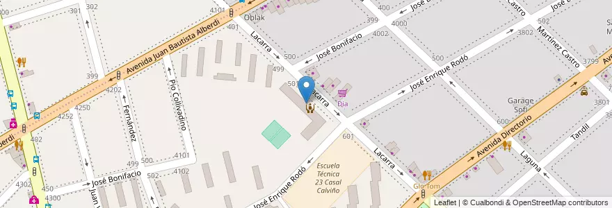 Mapa de ubicacion de Escuela Técnica 17 Brig. Gral. Cornelio Saavedra, Parque Avellaneda en Arjantin, Ciudad Autónoma De Buenos Aires, Comuna 9, Buenos Aires.