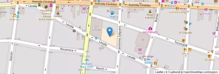 Mapa de ubicacion de Escuela Técnica 30 Doctor Norberto Piñero, Almagro en Argentinien, Ciudad Autónoma De Buenos Aires, Buenos Aires.
