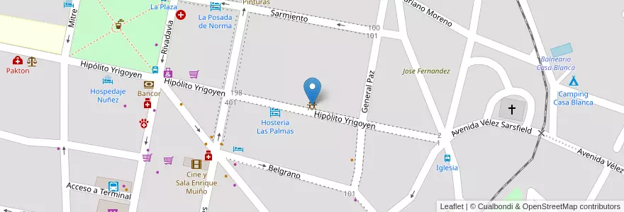 Mapa de ubicacion de Espacio Viarava en 阿根廷, Córdoba, Departamento Punilla, Pedanía Dolores, Municipio De Capilla Del Monte, Capilla Del Monte.