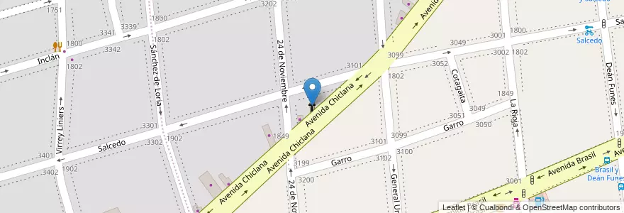 Mapa de ubicacion de Esperanza del Cielo, Parque Patricios en Argentine, Ciudad Autónoma De Buenos Aires, Comuna 4, Buenos Aires.