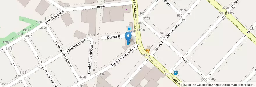 Mapa de ubicacion de ESSO en Arjantin, Buenos Aires, Partido De Lanús, Valentín Alsina.