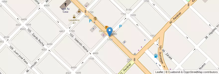 Mapa de ubicacion de Estacionamiento en Argentina, Buenos Aires, Partido De General San Martín, Villa Lynch.