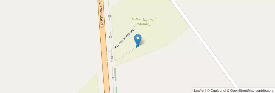 Mapa de ubicacion de Estacionamiento de camiones en 아르헨티나, 부에노스아이레스주.