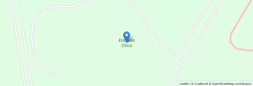 Mapa de ubicacion de Estancia Chica, Abasto en アルゼンチン, ブエノスアイレス州, Partido De La Plata, Abasto.