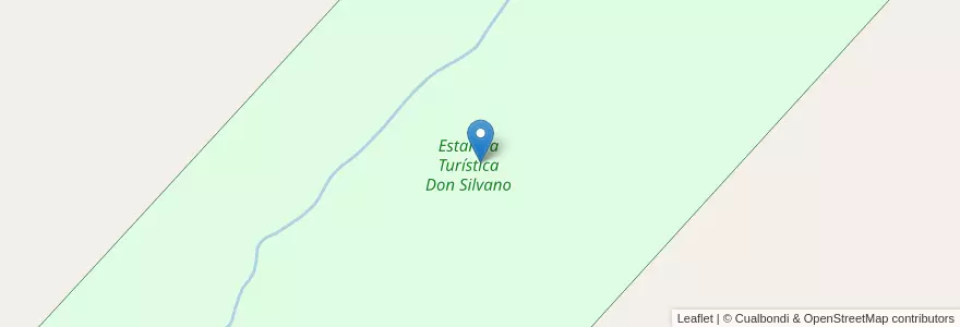 Mapa de ubicacion de Estancia Turística Don Silvano en آرژانتین, استان بوئنوس آیرس, Partido De Exaltación De La Cruz.