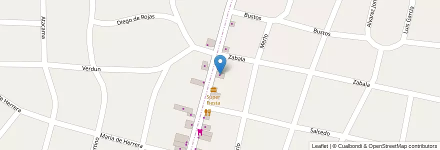 Mapa de ubicacion de Estilo Masi en Arjantin, Buenos Aires, Partido De Morón, Castelar.