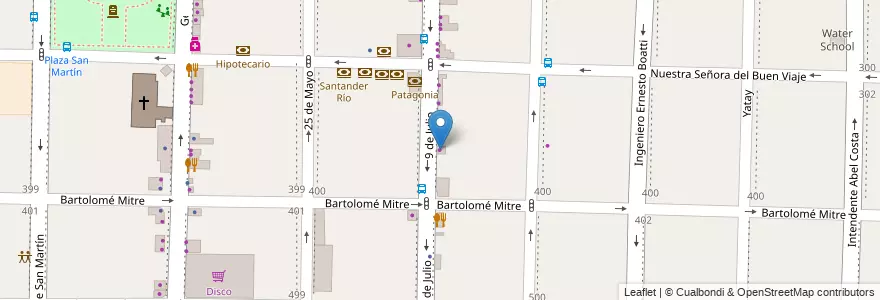 Mapa de ubicacion de Estudio de diseno Grafica en Argentina, Buenos Aires, Partido De Morón, Morón.