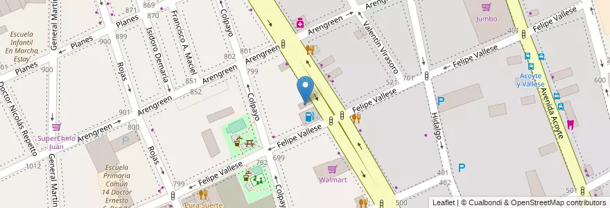 Mapa de ubicacion de Estudio Jurídico, Caballito en アルゼンチン, Ciudad Autónoma De Buenos Aires, ブエノスアイレス, Comuna 6.