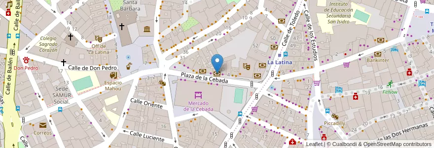 Mapa de ubicacion de Evo Banco en Испания, Мадрид, Мадрид, Área Metropolitana De Madrid Y Corredor Del Henares, Мадрид.