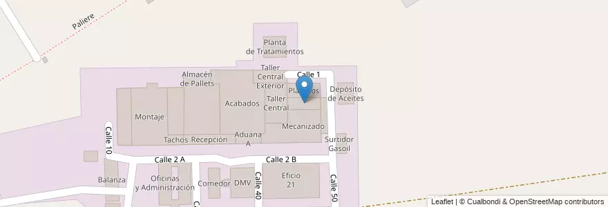 Mapa de ubicacion de Ex Fapita en Arjantin, Buenos Aires, Partido Del Pilar, Villa Rosa.