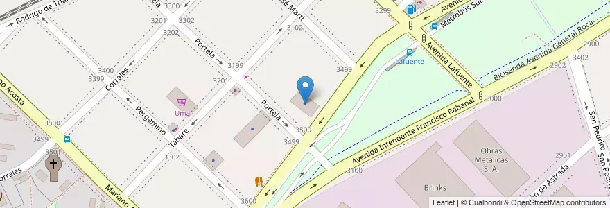 Mapa de ubicacion de Expreso Transporte Al Sur, Villa Soldati en Argentinien, Ciudad Autónoma De Buenos Aires, Buenos Aires, Comuna 8.