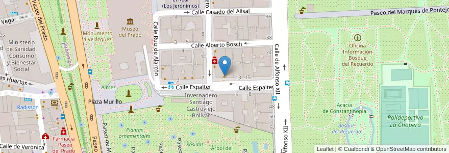 Mapa de ubicacion de Expressio Café Restaurante en 西班牙, Comunidad De Madrid, Comunidad De Madrid, Área Metropolitana De Madrid Y Corredor Del Henares, Madrid.
