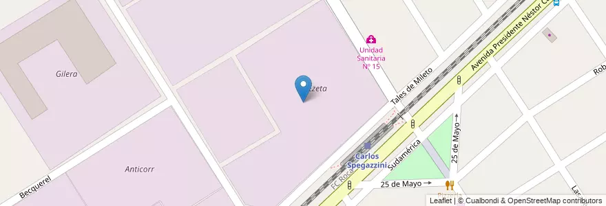 Mapa de ubicacion de Ezeta en Arjantin, Buenos Aires, Partido De Ezeiza, Carlos Spegazzini.