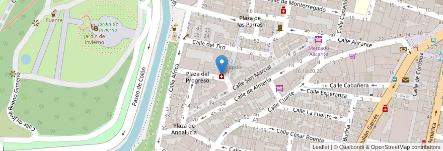 Mapa de ubicacion de Ezquerra Inaraja Ezquerra Inaraja en Espanha, Aragão, Saragoça, Zaragoza, Saragoça.