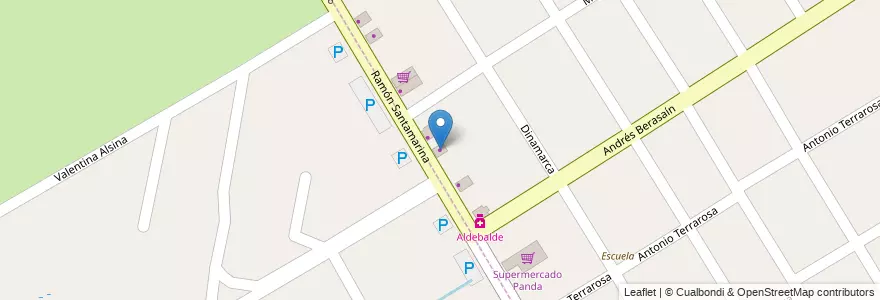 Mapa de ubicacion de Fábrica de Pastas Doña Lucy en Arjantin, Buenos Aires, Partido De Esteban Echeverría, Monte Grande.