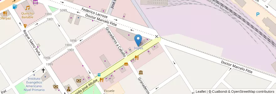 Mapa de ubicacion de Fabrica de Pizzas en アルゼンチン, ブエノスアイレス州, Partido De José C. Paz.
