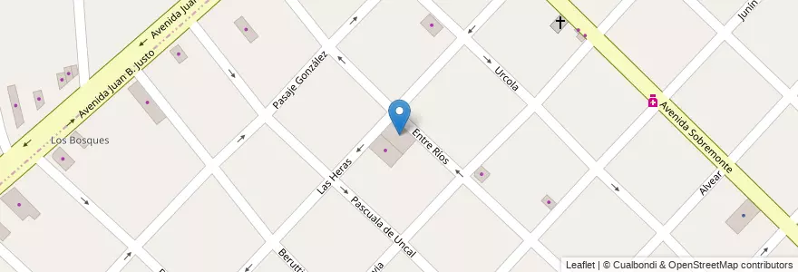 Mapa de ubicacion de Fabricamas en Arjantin, Buenos Aires, Partido De San Fernando, San Fernando.