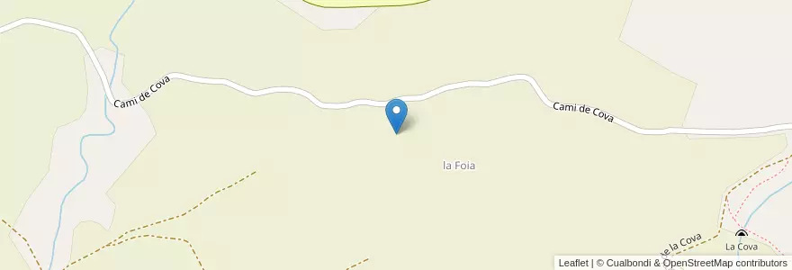 Mapa de ubicacion de Famorca en 스페인, Comunitat Valenciana, Alacant / Alicante, El Comtat, Famorca.