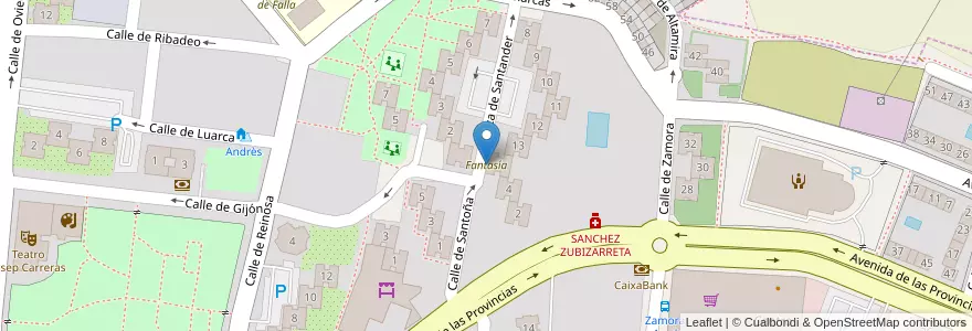 Mapa de ubicacion de Fantasía en İspanya, Comunidad De Madrid, Comunidad De Madrid, Área Metropolitana De Madrid Y Corredor Del Henares, Fuenlabrada.