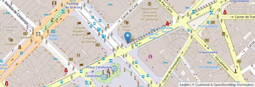 Mapa de ubicacion de Farggi en Espanha, Catalunha, Barcelona, Barcelonès, Barcelona.