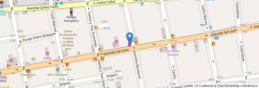 Mapa de ubicacion de Farma, Boedo en Argentine, Ciudad Autónoma De Buenos Aires, Comuna 5, Buenos Aires.