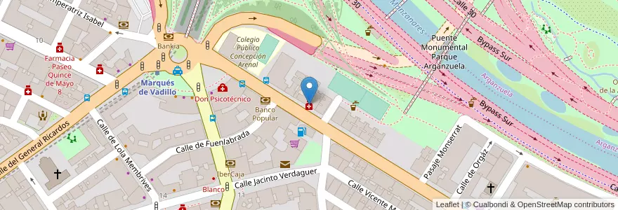 Mapa de ubicacion de Farmacia - Calle Antonio López 13 en 스페인, Comunidad De Madrid, Comunidad De Madrid, Área Metropolitana De Madrid Y Corredor Del Henares, 마드리드.