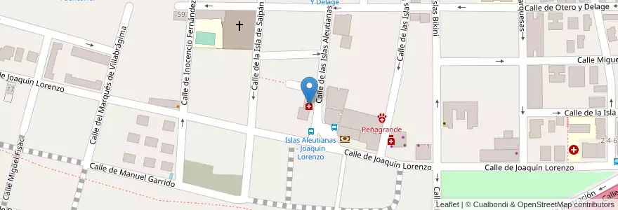 Cómo llegar a Farmacia Calle Islas Aleutianas 5 en España, De Madrid, Comunidad De Madrid, Área Metropolitana De Madrid Y Corredor Del Henares, Madrid Cualbondi