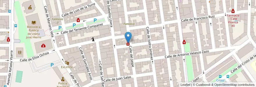 Mapa de ubicacion de Farmacia - Calle Miramadrid 18 en إسبانيا, منطقة مدريد, منطقة مدريد, Área Metropolitana De Madrid Y Corredor Del Henares, مدريد.