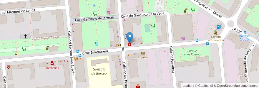 Mapa de ubicacion de Farmacia Esteban en Испания, Риоха, Риоха, Логронья.